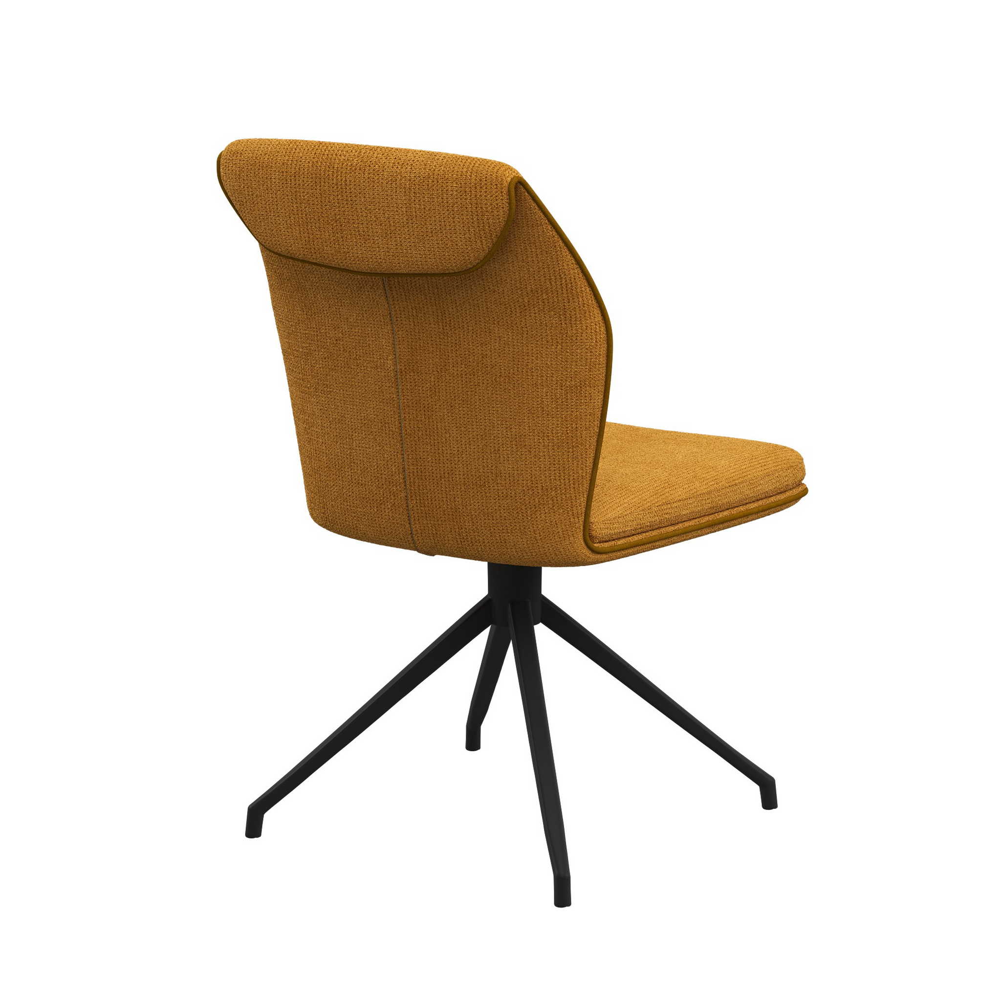 Sicily Fabric Swivel Dining Chair