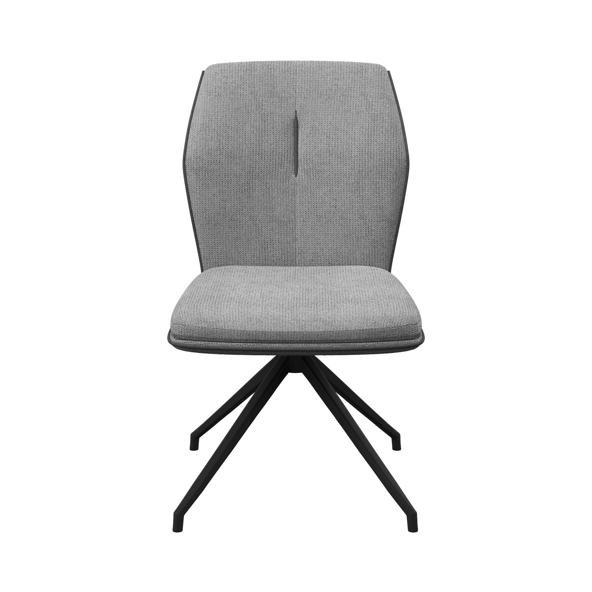 Sicily Fabric Swivel Dining Chair