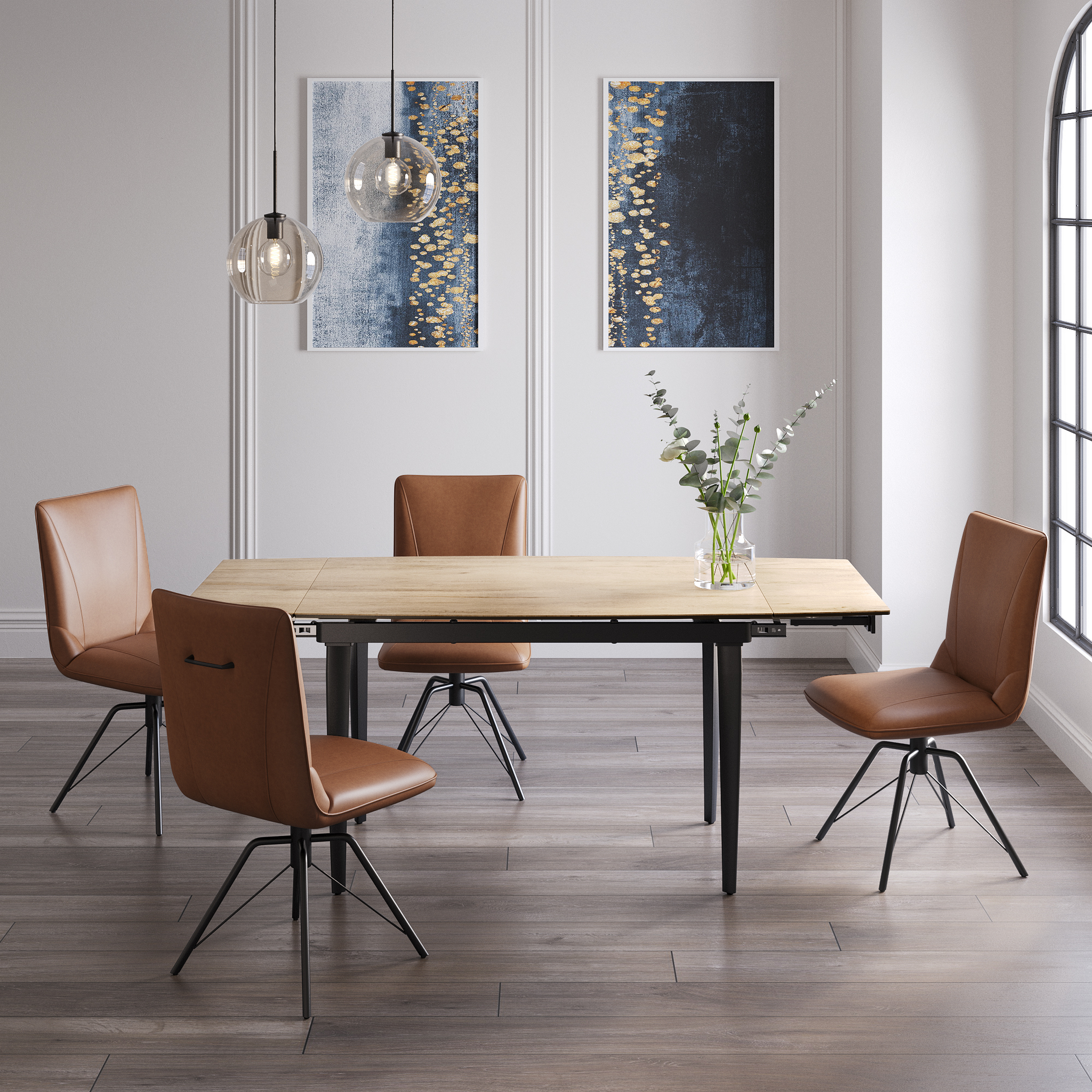 New Verdi 120-180cm Ceramic Pull-out Extending Table