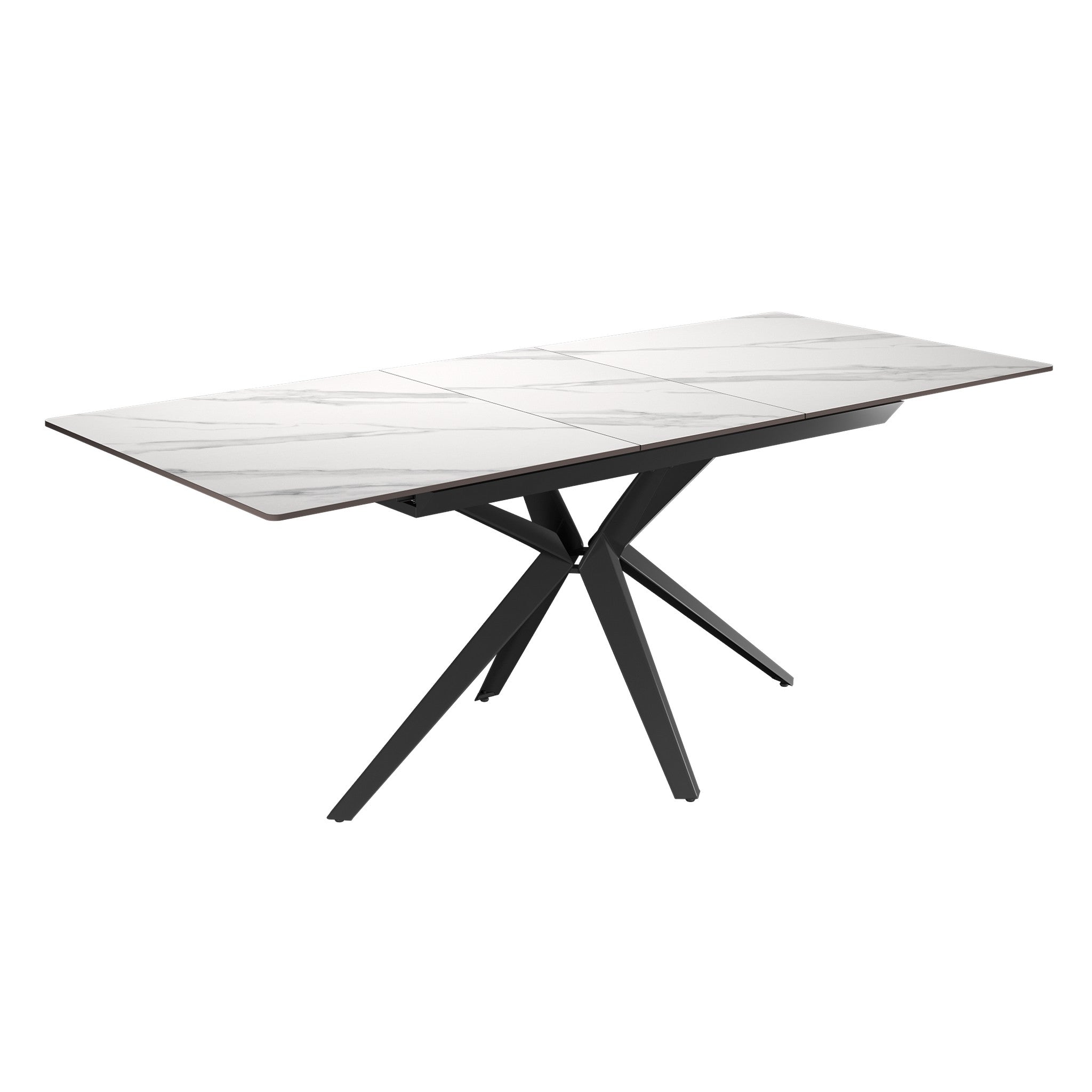 Vitalli 160-200cm Ceramic Pull-out Extending Dining Table