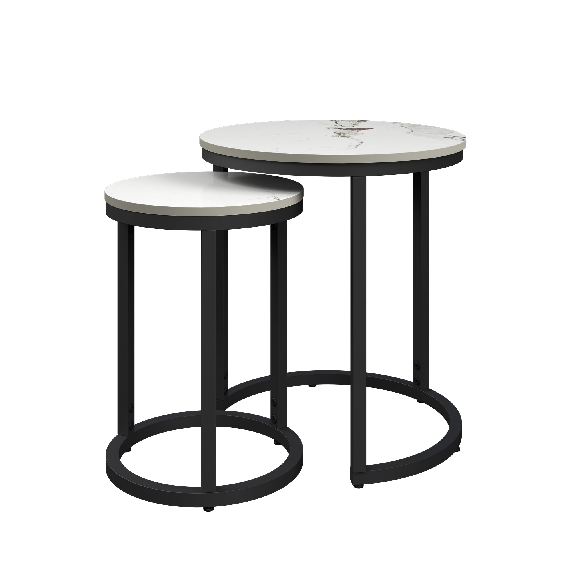 Zico 2pc Ceramic Side Table Set