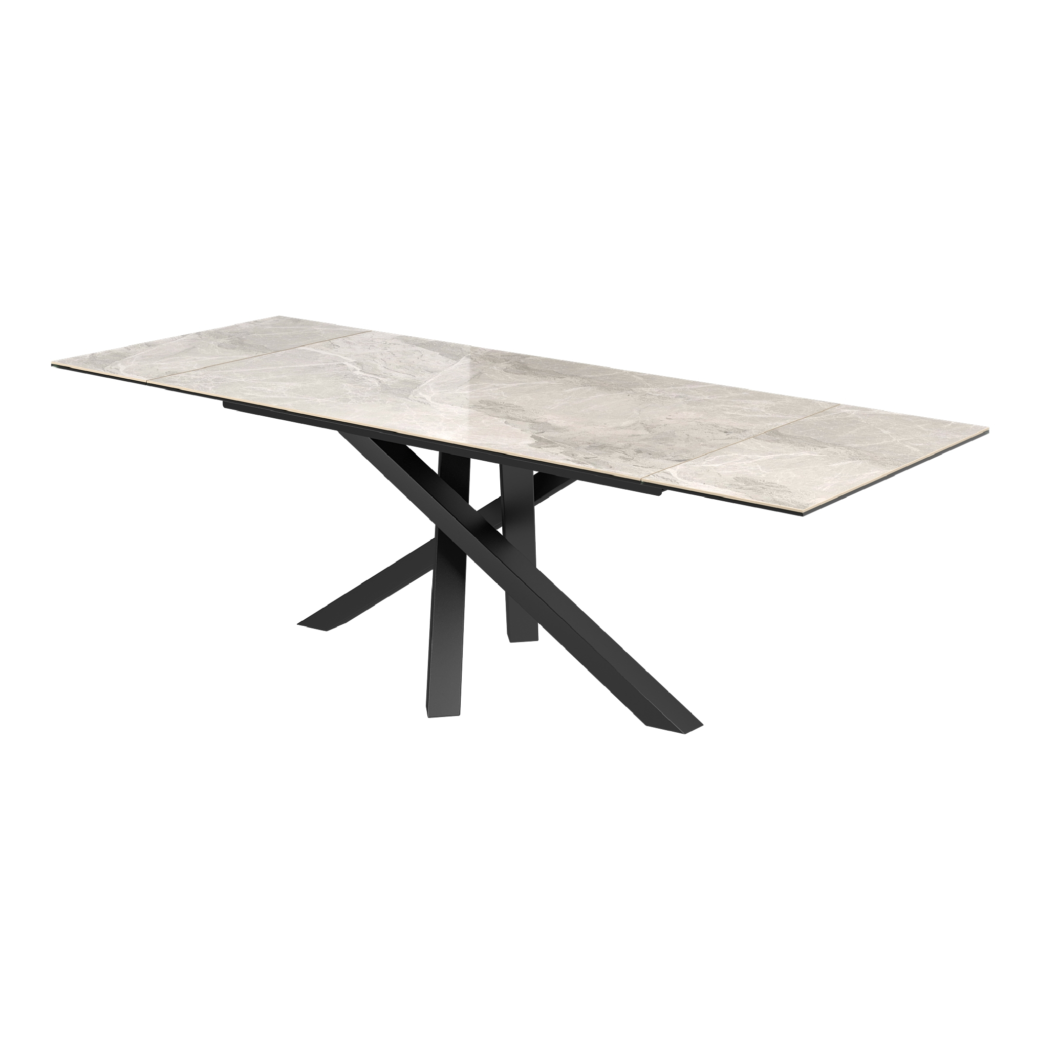 Brando 160-240cm Ceramic Pull-Out Extending Dining Table