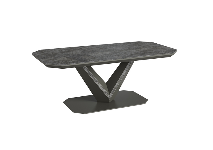 Bellagio Grey Ceramic Coffee Table