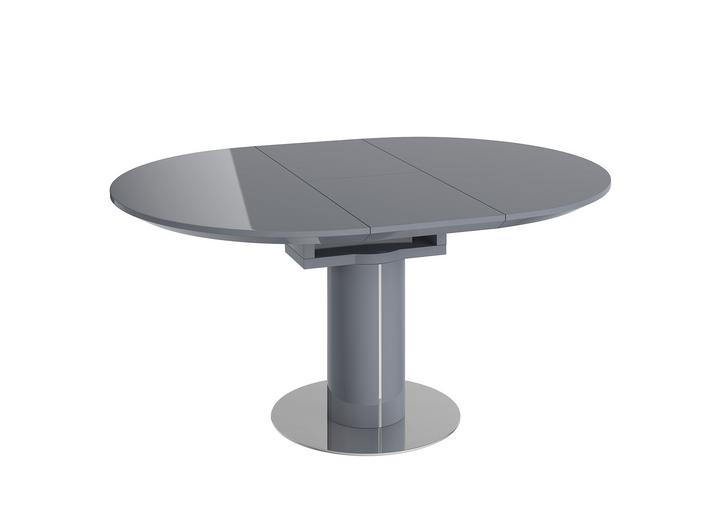 Romeo 120-160cm High Gloss Butterfly Extending Dining Table