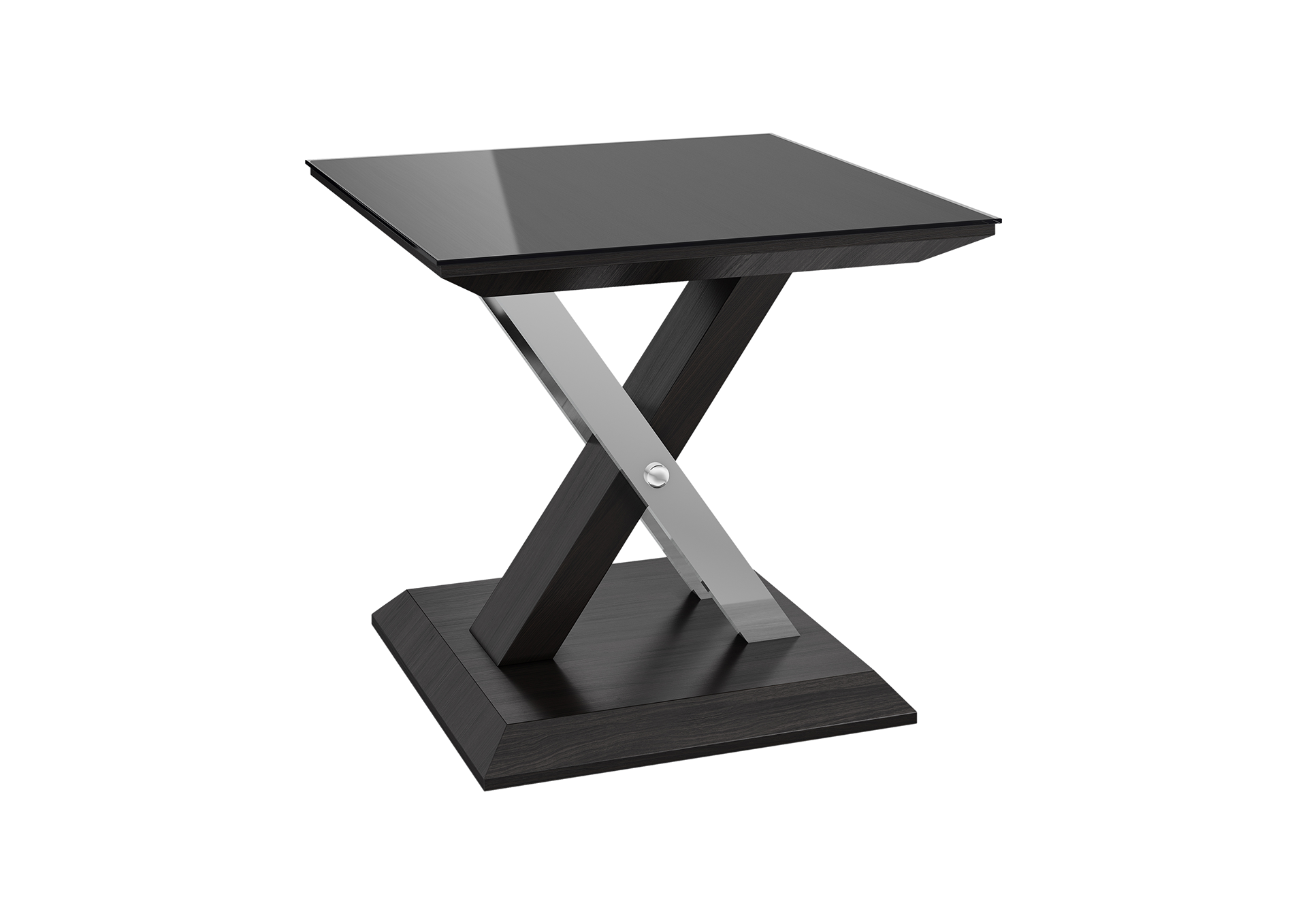 Xavi Grey Walnut Side Table