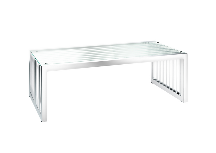 Horizon Clear Glass Coffee Table