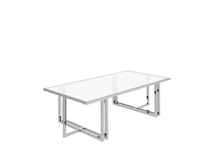 Nuno Clear Glass Coffee Table