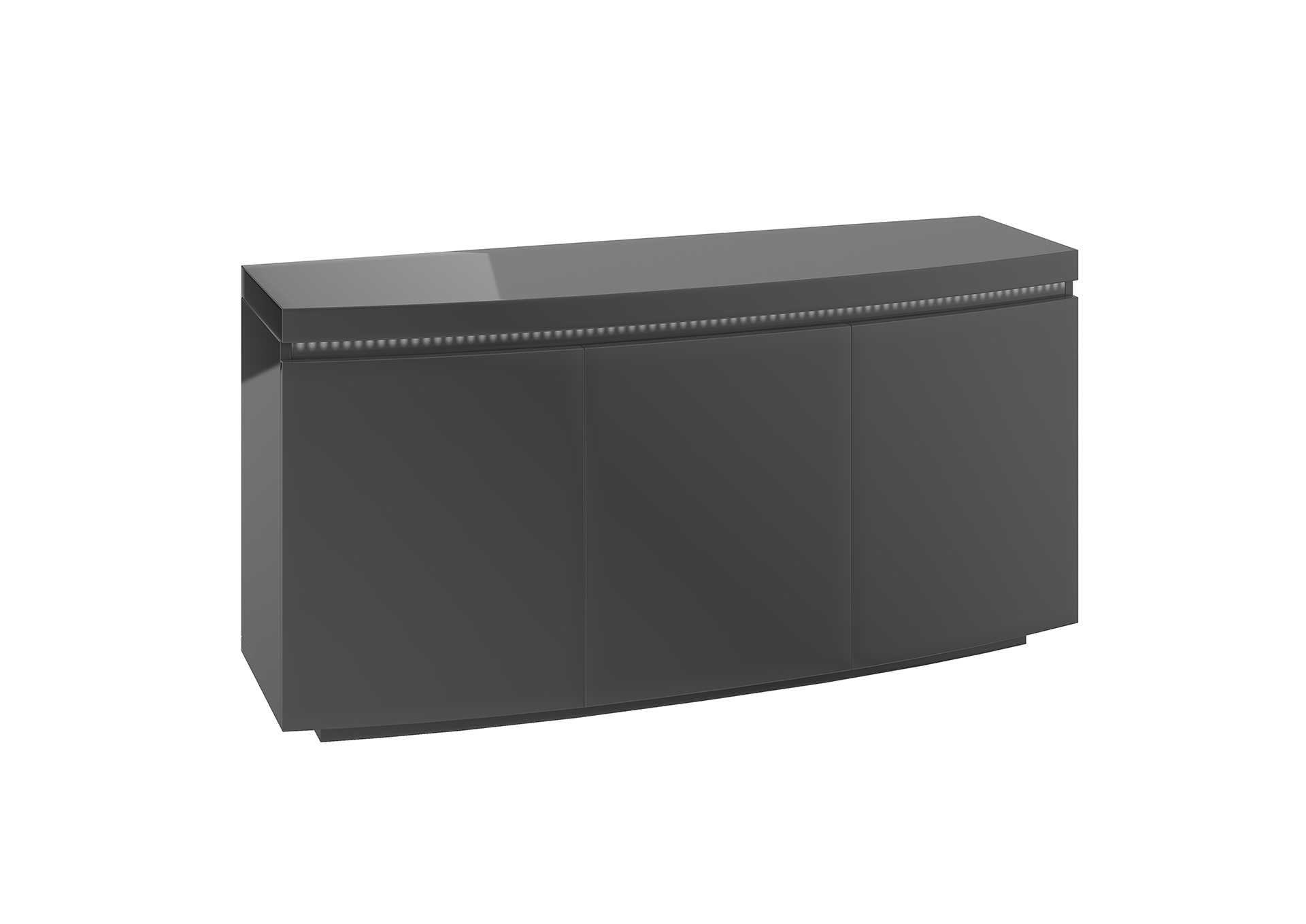 Florence 3 Door High Gloss Sideboard