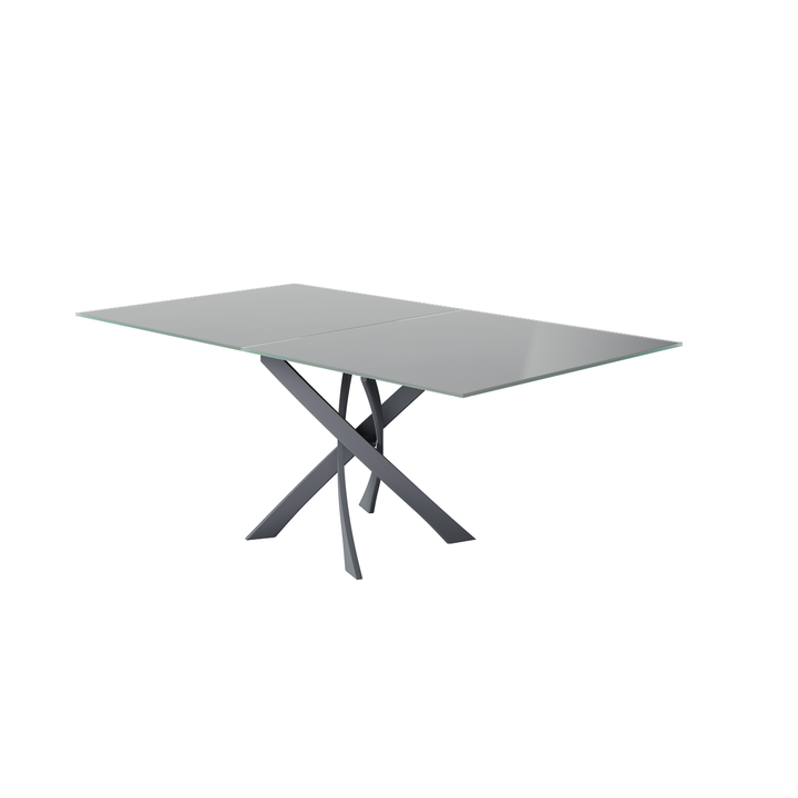 Sirocco 160-200cm Glass Auto-rise Extending Dining Table