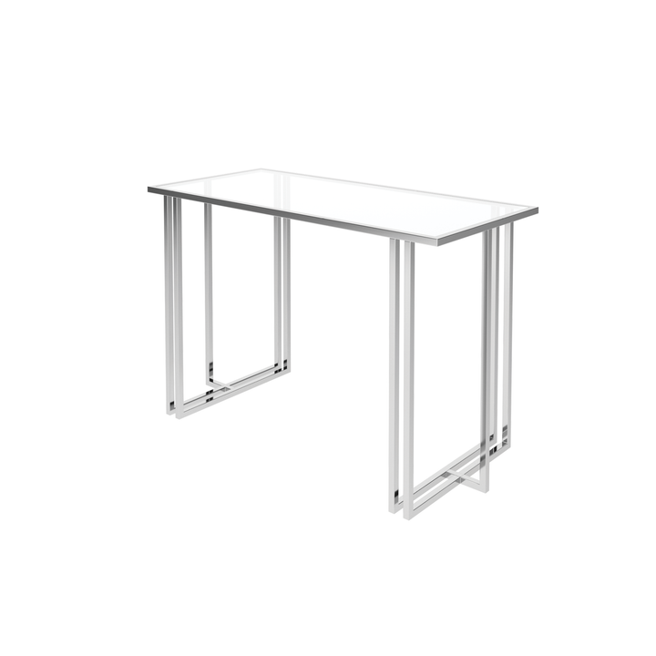 Nuno Clear Glass Console Table
