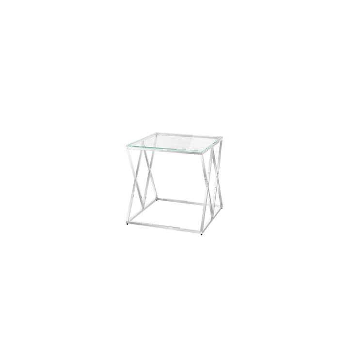 Victor Clear Glass Side Table