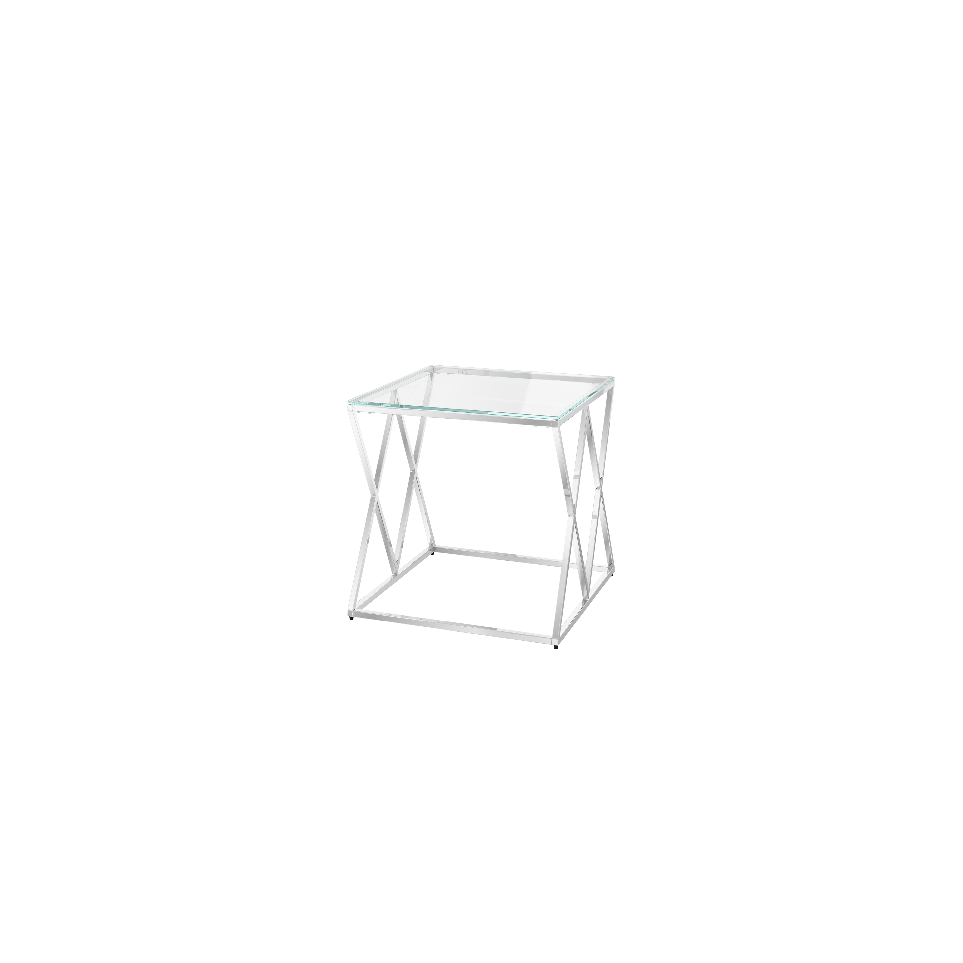 Victor Clear Glass Side Table