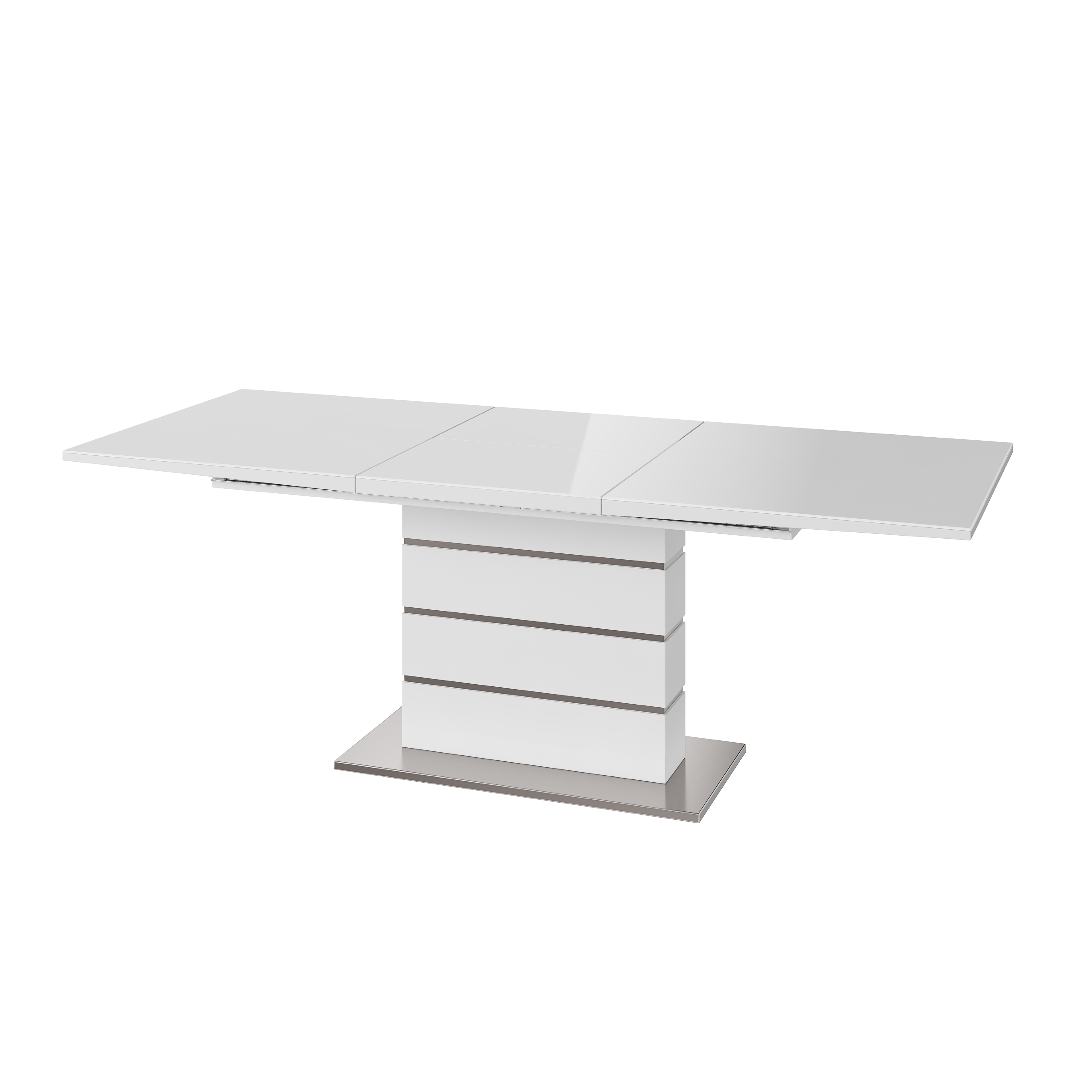 Massimo 160-220cm High Gloss Butterfly Extending Dining Table