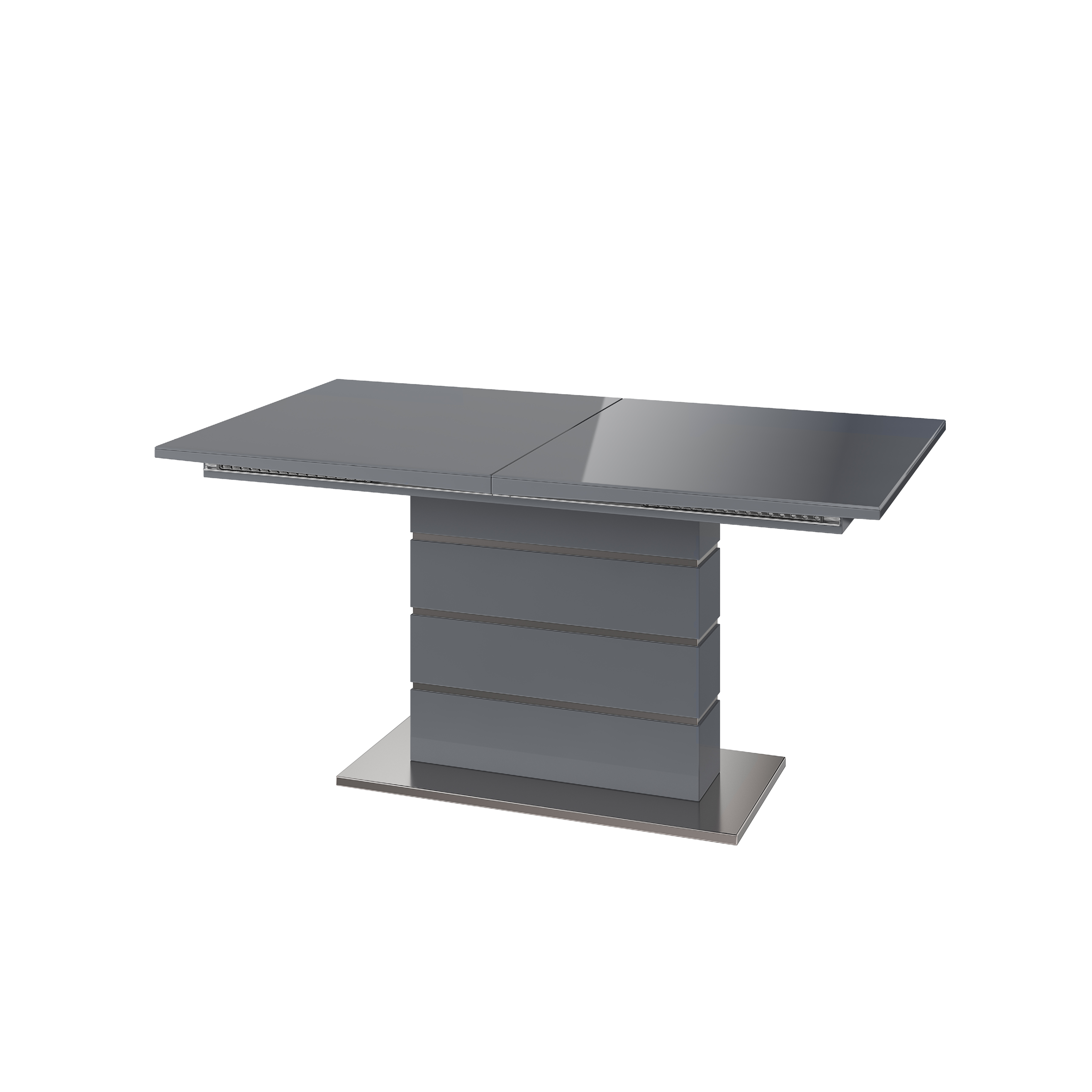 Massimo 160-220cm High Gloss Butterfly Extending Dining Table