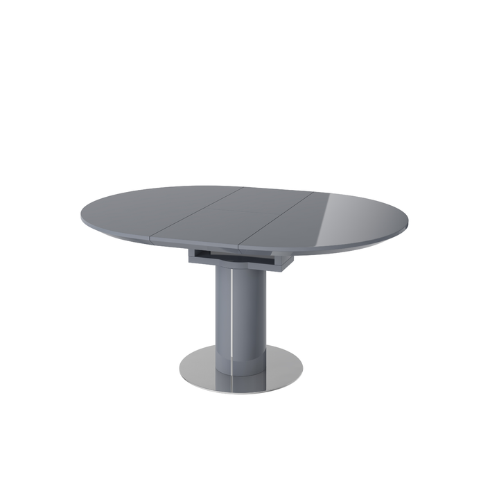 Romeo 120-160cm High Gloss Butterfly Extending Dining Table