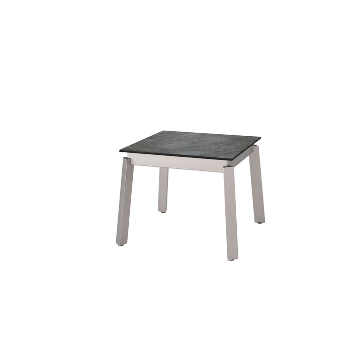 Agata Grey Ceramic Side Table