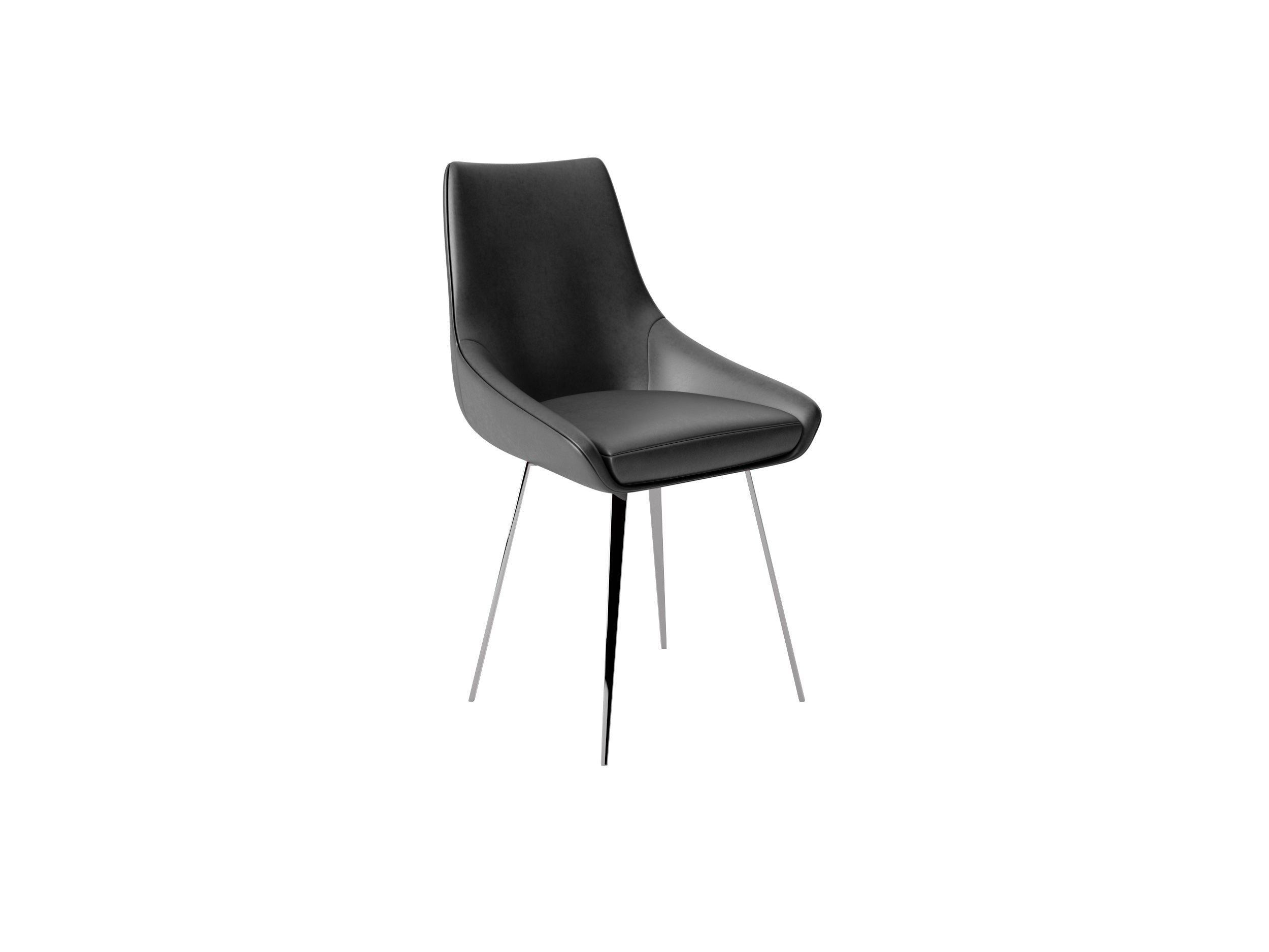 Lanna Faux Leather Dining Chair