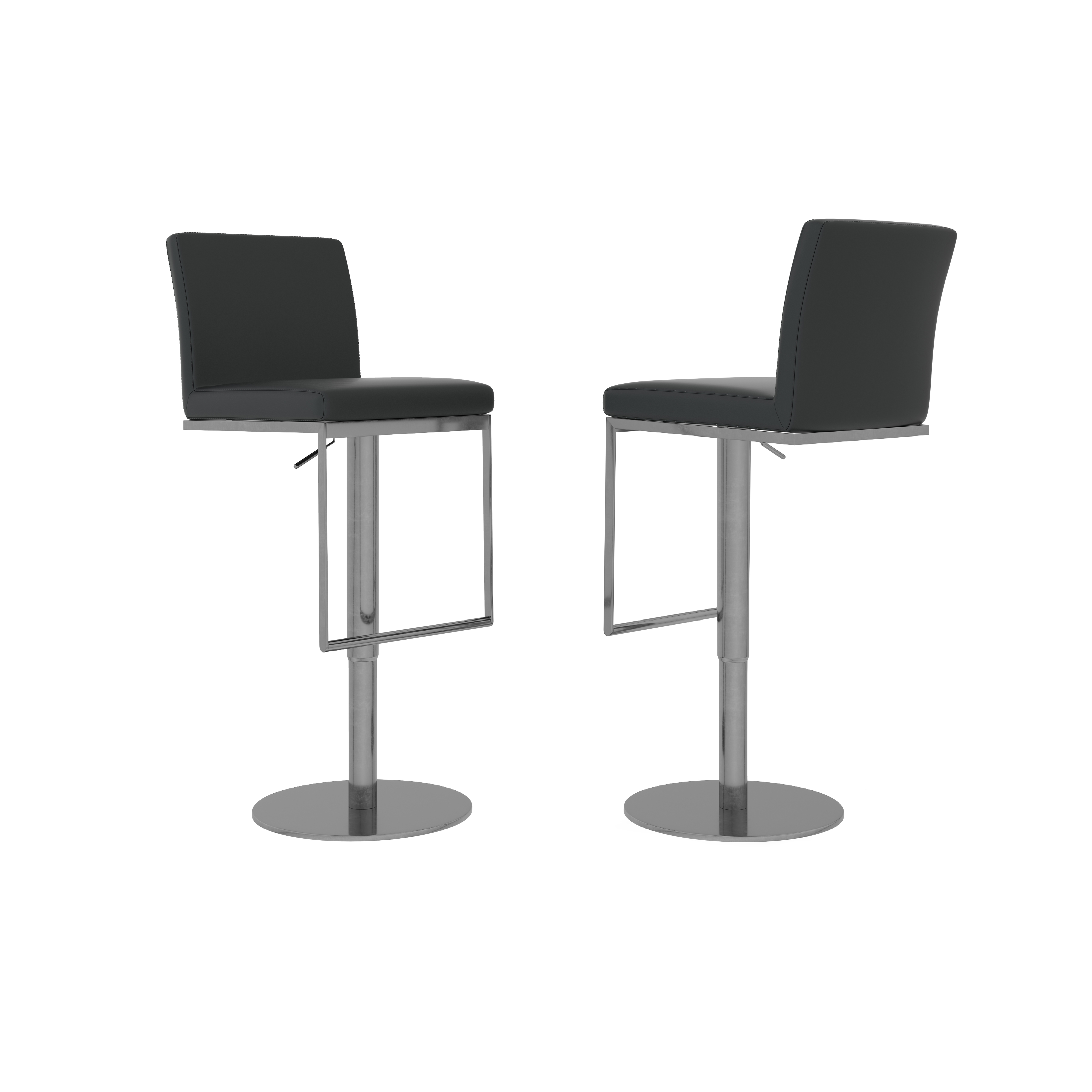 Enzo Faux Leather Bar Stool